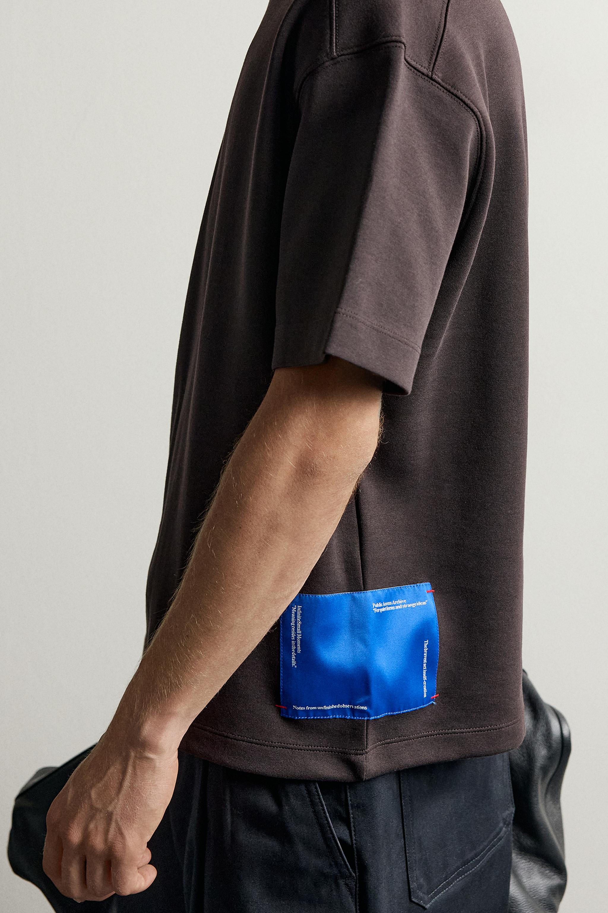 SWEAT INTERLOCK AVEC PIÈCE